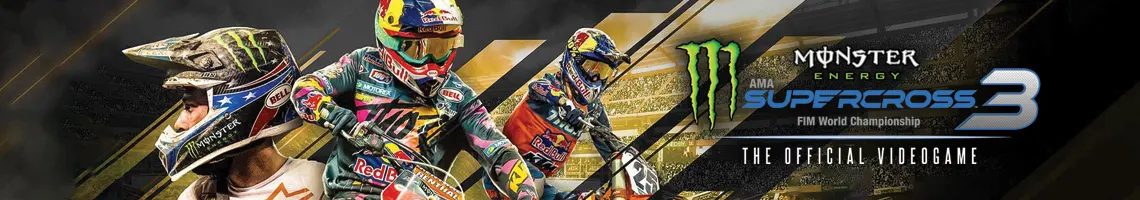 DES COURSES DE SUPERCROSS EN MODE CARRIÈRE : MONSTER ENERGY SUPERCROSS 3
