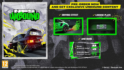 Need For Speed Unbound - éditions Need For Speed Unbound - éditions