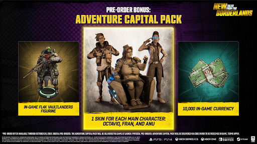 NEW TALES FROM THE BORDERLANDS BONUS DE PRÃCOMMANDE NEW TALES FROM THE BORDERLANDS BONUS DE PRÃCOMMANDE