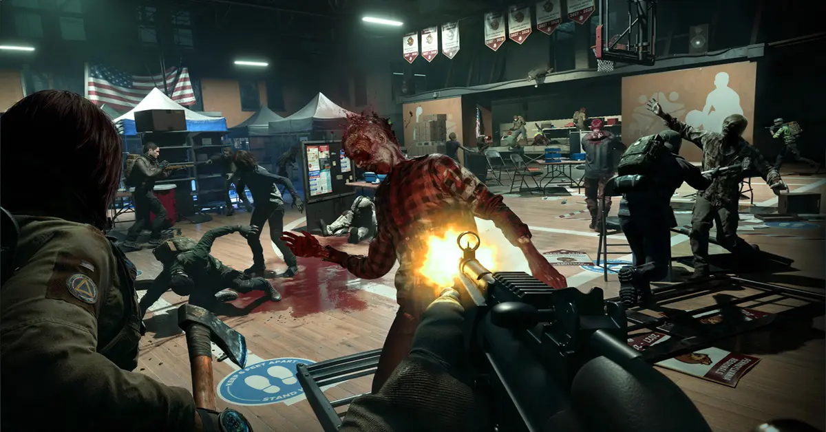 8 joueurs combattant des zombies dans No More Room in Hell 2