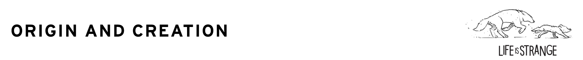 Origine et création de la série Life is Strange