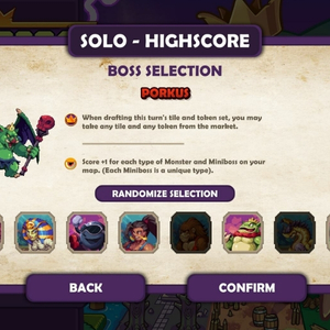 Overboss - Sélection du Boss