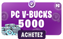 Goclecd 5000 V-Bucks PC