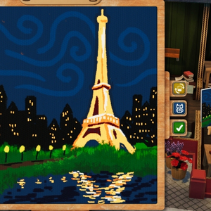 Passpartout 2 The Lost Artist - Peinture de la Tour Eiffel