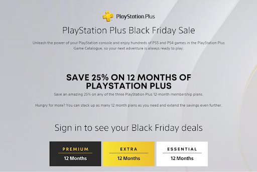 Black Friday PS5, PS4 : cette carte Playstation Plus est à un prix