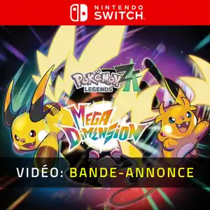 Pokemon Legends: Z-A Mega Dimension Nintendo Switch - Bande-annonce Vidéo