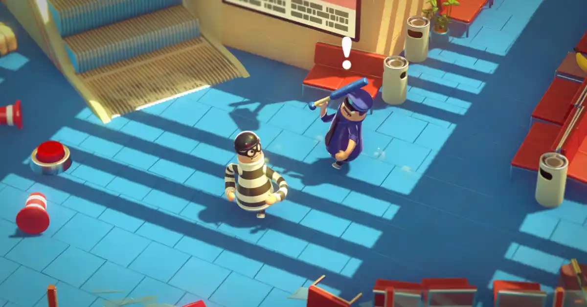 Rubber Bandits Switch Clé Meilleur Prix - Bagarre à 4 Joueurs Chaos Amusant