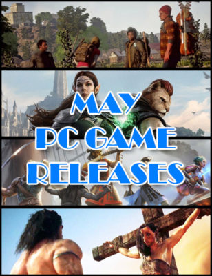 Sorties de Jeux PC de Mai 2018