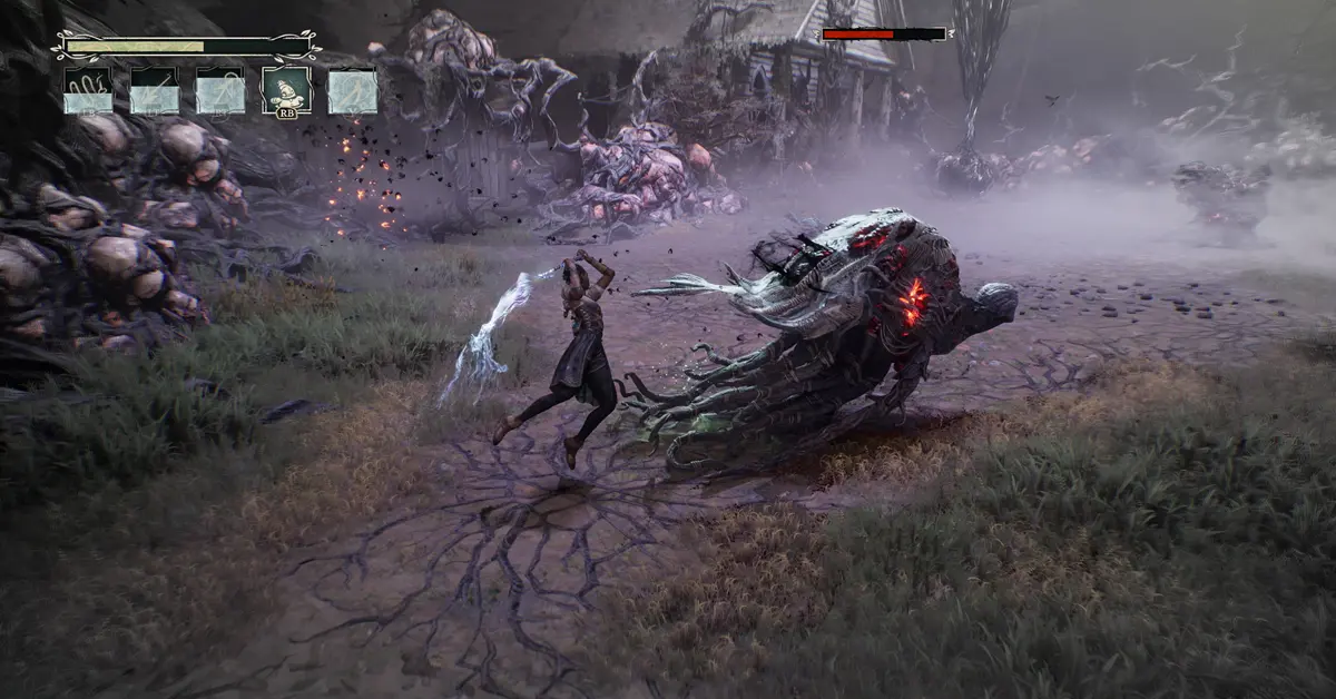 Mécaniques de déplacement et de combat avec tissage dans South of Midnight