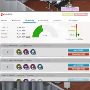 Startup Company - Serveurs Cloud