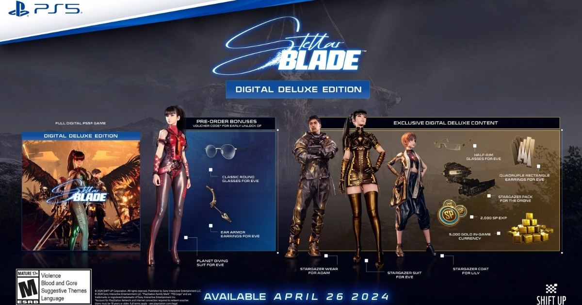 Offre Spéciale PS5 : Stellar Blade Digital Deluxe Edition à -23 % – Profitez de cette promo unique !