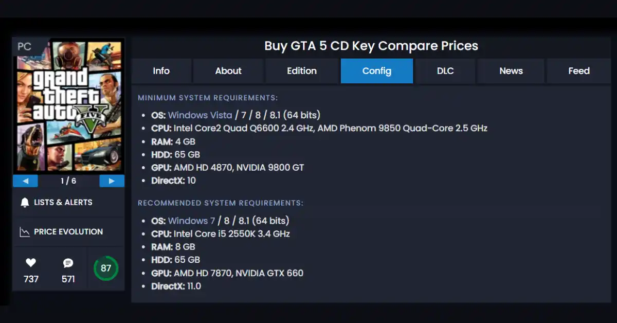 Consultez les configurations requises sur Goclecd