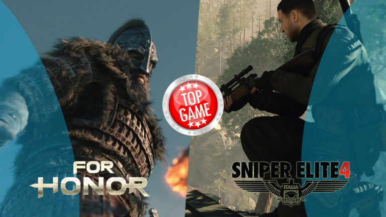 For Honor et Sniper Elite 4 prennent les deux premières places des ventes de Février au Royaume-Uni