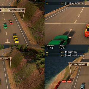 Turbo Sliders Unlimited - 4 Caméras