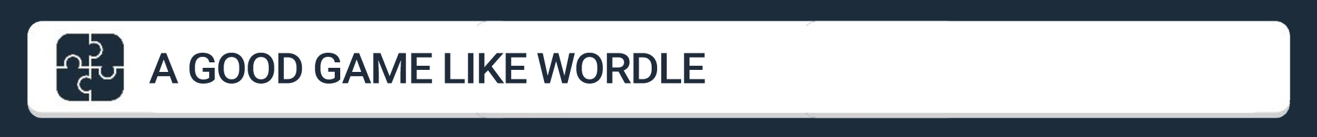Qu'est-ce qui fait un bon jeu comme Wordle