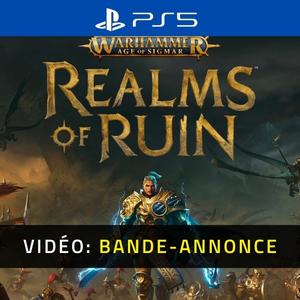 Warhammer Age of Sigmar Realms of Ruin PS5 Vidéo Bande-Annonce