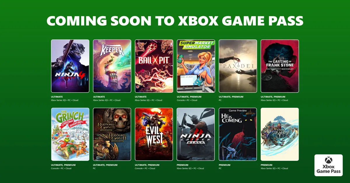 Xbox Game Pass October 2025 Wave 1