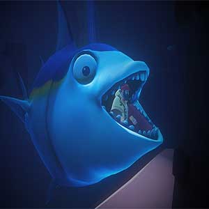 tiny fisherman puppet