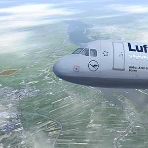 A320 Simulator Ready for Take Off Airbus A320