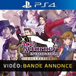 Ace Attorney Investigations Collection PS4 - Bande-annonce