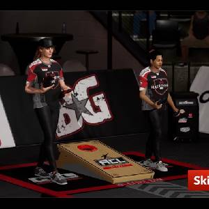 ACL Pro Cornhole Scène Coupée