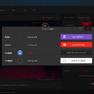 Action! Gameplay Recording and Streaming - Gestionnaire de Compte
