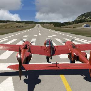 Aerofly FS 4 Flight Simulator - P38 Foudre