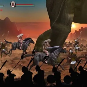 Age of Barbarians Chronicles - Roi Xodan et Reine Yanah