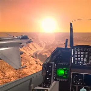Airplane Flight Simulator Combat Zone - Pont de Vol