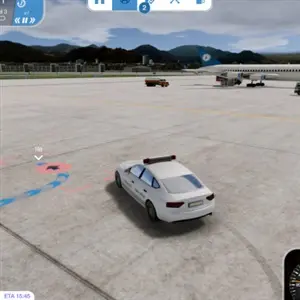 Airport Simulator 2019 - Voiture de Sécurité