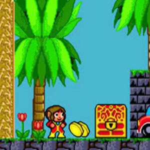 Alex Kidd in the Enchanted Castle Paperock