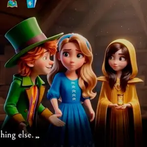 Alice and the Looking-Glass - Miroir