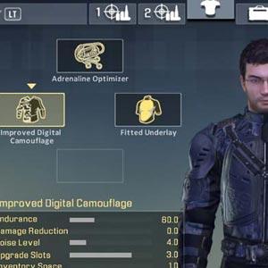 Alpha Protocol Armure