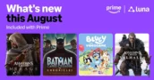 Jouez gratuitement avec Prime : Les jeux cloud Amazon Luna d'août 2026