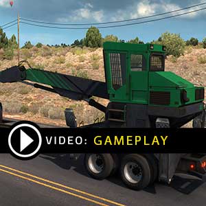 American Truck Simulator Forest Machinery Gameplay Video