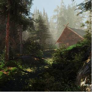 Among the Trolls - Cabane en Bois