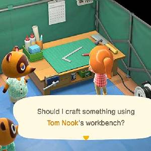 Animal Crossing New Horizons - L'établi