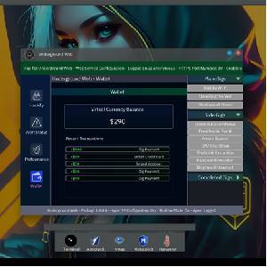 Anonymous Hacker Simulator - Portefeuille