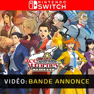Apollo Justice Ace Attorney Trilogy Nintendo Switch - Bande-annonce