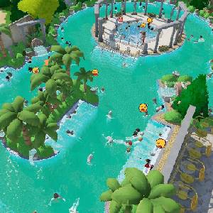 Aquapark Tycoon - Arbres et fontaines