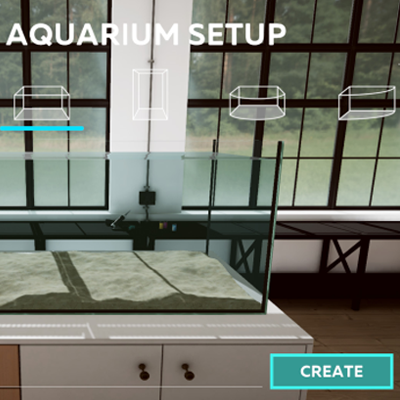 Aquarium Designer - Installation occasionnelle d'un aquarium