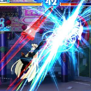 Arcana Heart 3 LOVEMAX SIXSTARS - Weiss contre Scharlachrot