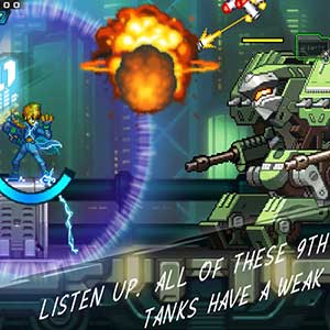 Le point faible du char