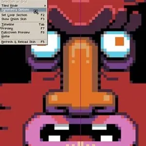 Aseprite - Options de Symétrie