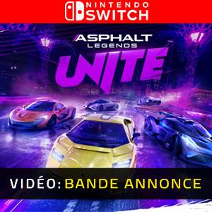 Asphalt Legends Unite Bande-annonce Vidéo