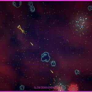 Asteroids Recharged Power-up De Ralentissement