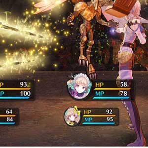 Système de combat Atelier Lydie & Suelle The Alchemists and the Mysterious Paintings