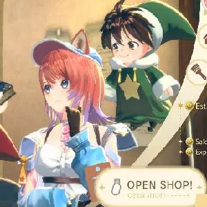 Atelier Resleriana: The Red Alchemist and the White Guardian - Gestion de la Boutique