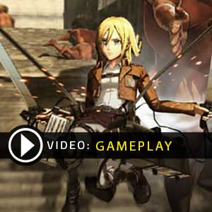 Attack on Titan Wings of Freedom Gameplay Video