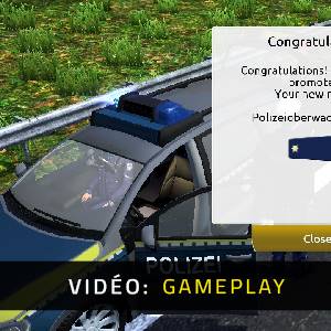 Autobahn Police Simulator - Vidéo de Gameplay